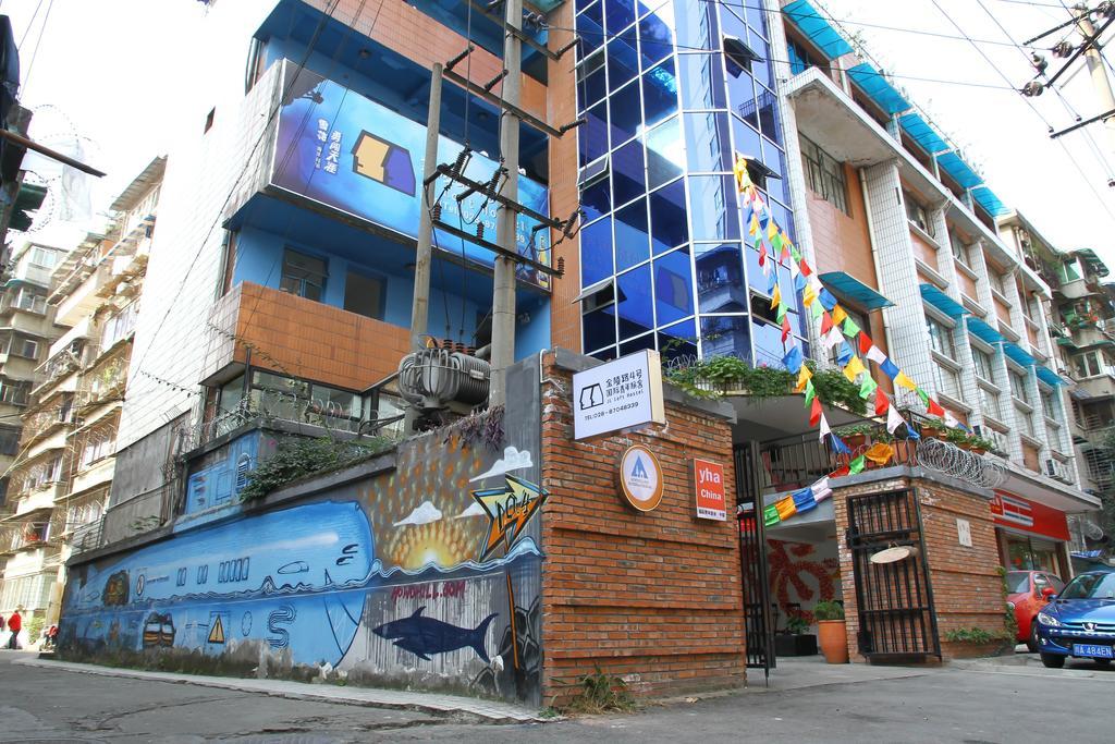 Chengdu Jinling International Youth Hostel Exterior foto